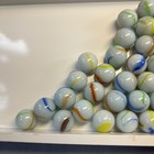 60+ Vintage Milk Glass Marbles — photo 2