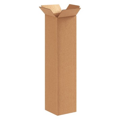 GRAINGER APPROVED 22XK43 PK 25 Shipping Box,4x4x16 in 22XK43