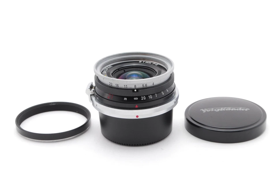 [Casi Como Nuevo] Voigtlander COLOR SKOPAR 21mm F/4 Para Lente Nikon S De JAPÓN - Imagen 2 de 4