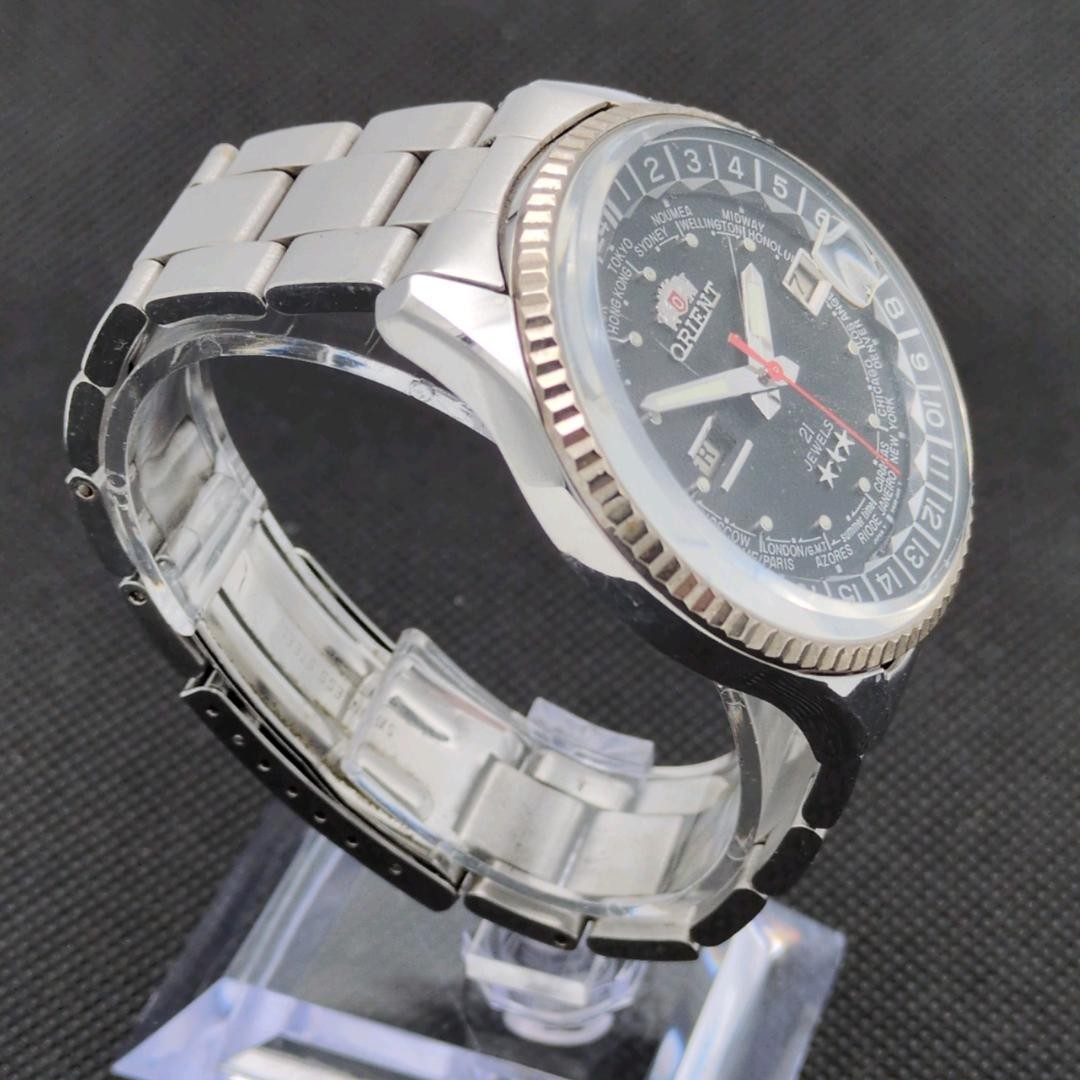 Orient Kingmaster Automatic World Time Watch Day … - image 4