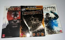 3X Prima official Game guide homefront bullet storm, Red faction