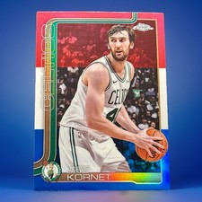 Luke Kornet Red White Blue Refractor 2025-26 Topps Chrome #37