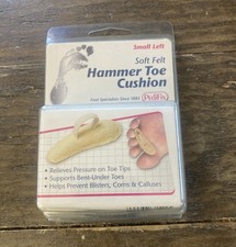 Visco Gel Left Foot Hammer Toe Cushion by PediFix Size 4 to 7 Women Brand New 