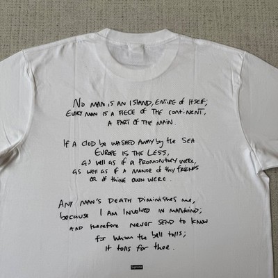 Supreme x Corteiz Rules the World White T-Shirt | BRAND NEW W/TAGS