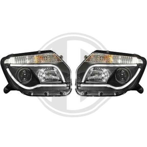4560385 Scheinwerfer Satz FüR Dacia Duster (Hs_)-image
