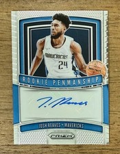 2019-20 Prizm JOSH REAVES Rookie Penmanship AUTO #RP-JRV RC Dallas Mavericks