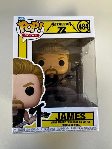 Funko Pop! Rocks - JAMES - Metallica - 72 Seasons - 484