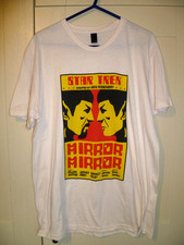 STAR TREK - ORIGINAL "MIRROR MIRROR" PALE YELLOW/CREAM T-SHIRT (cL)