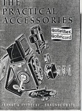Rolleiflex "The Practical Accessories" Guide - PHOTOCOPY ONLY