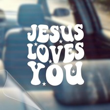 - Christian Car Vinyl Decal Bumper Sticker for Car, Wall, Window, Vehicle, Weath