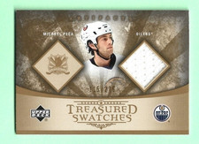 (1) MIKE PECA  2005-06 ARTIFACTS # TS-MP JERSEY SWATCHES 115/275  (M9370)