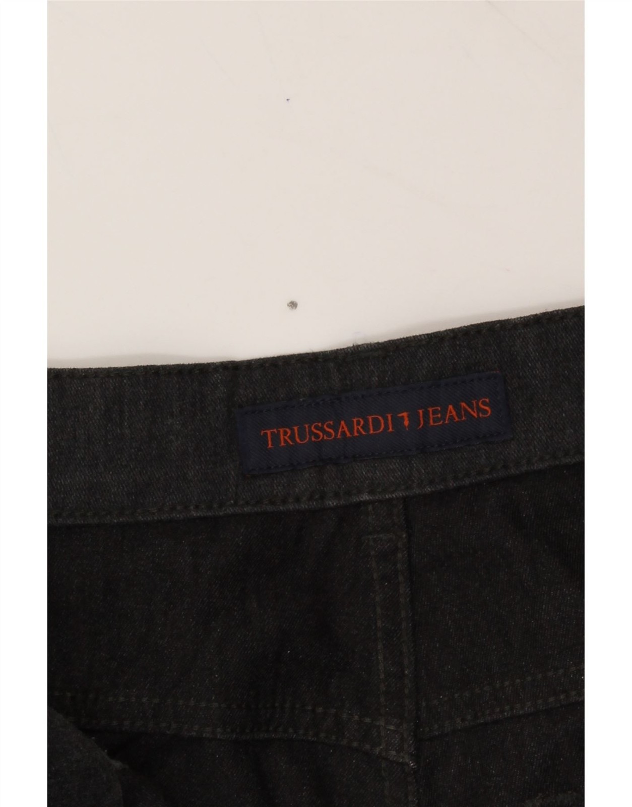 TRUSSARDI Womens Straight Jeans W32 L26  Grey Polyester AV07 image 4
