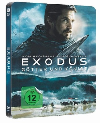 ''EXODUS GÖTTER UND KÖNIGE'' - Ridley Scott - 3D Blu-ray STEELBOOK Lenticular OVP