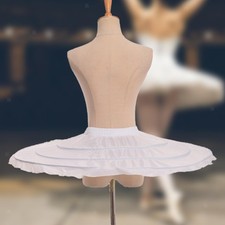 3 Hoop Skirt Costume Accessories Skirt Petticoat for Prom Wedding Cosplay