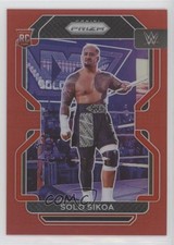 2022 Panini Prizm WWE Red Prizm 182/299 Solo Sikoa #114 1yj