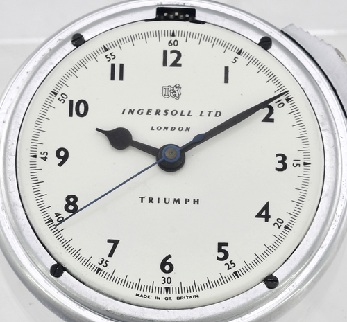 Rare INGERSOLL Triumph Center Seconds Chronograph Vintage Pocket Watch - Mint - - Picture 4 of 6