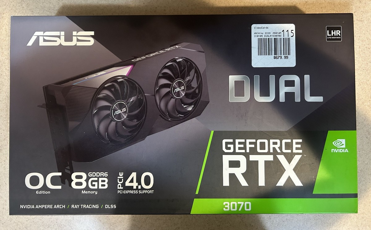 ASUS DUAL RTX3070 8GB RTX3070 8GB ジャンク品 DUAL-RTX3070-8G｜Graphics Cards｜ASUS USA