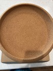 Emile Henry 14" Large Ceramic & Cork Produce Fruit Storage Bowl - White — photo 2