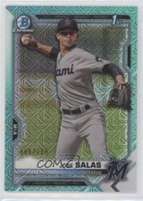 2021 Bowman Chrome Prospects Mega Box Aqua Mojo Refractor /225 Jose Salas 0fz3