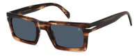 David Beckham Sonnenbrille Db 7126/S EX4/KU Braun Blau Herren