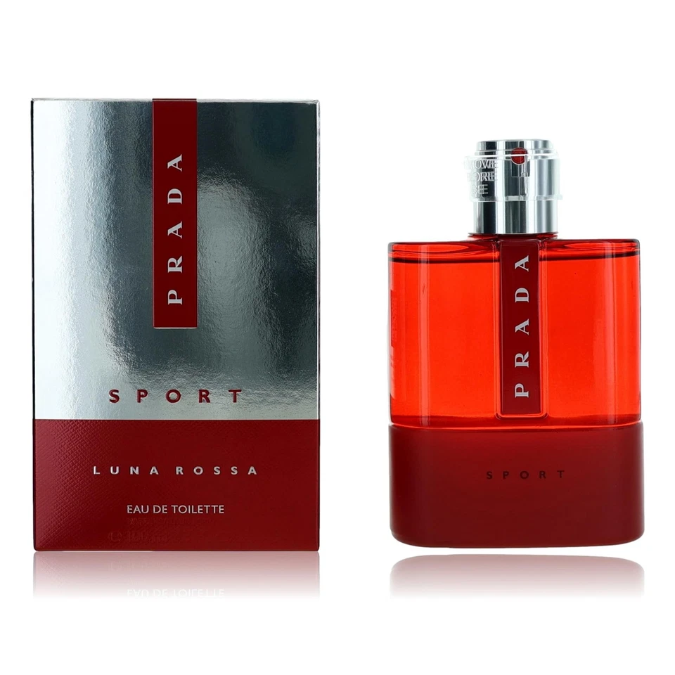Prada Luna Rossa Sport de Prada, spray EDT de 3,4 OZ para hombre