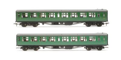 BACHMANN SPUR ''OO'' PAAR BR GRÜNE 63FT KORRIDOR ZWEITE PERSONENWAGEN