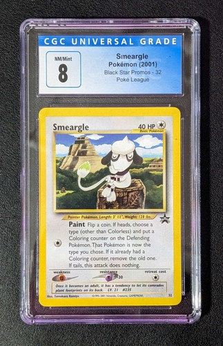 Smeargle graded CGC 8 for sale on eBay