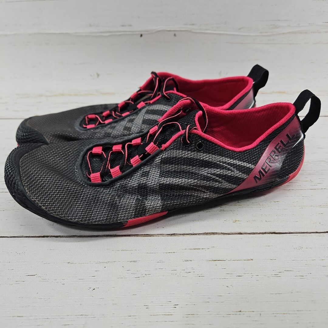 Scarpe Merrell Connect a piedi nudi da donna taglia 9 5 grigio rosa sneaker da trail minimalista
