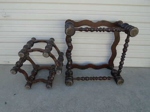 TL Ethan Allen Coffee Table Twisted Wood Revival Spanish Country French Regency - Picture 10 of 12
