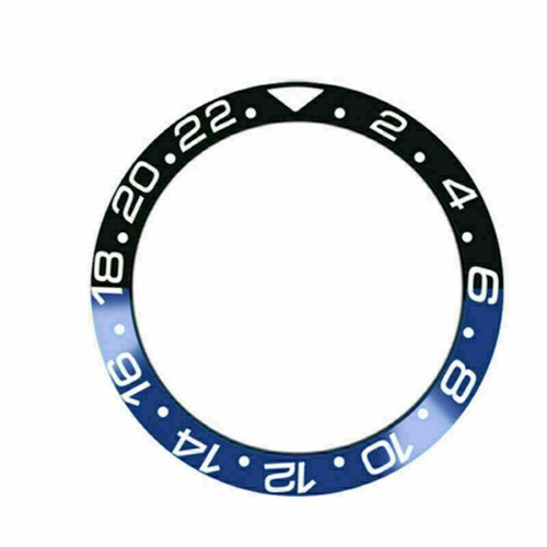 Per orologio da uomo 40 mm GMT ricambio lunetta in ceramica inserto orologio anello parti - Foto 18 di 22