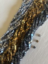 Hematite 4mmX1mm Star Shape Loose beads 16"