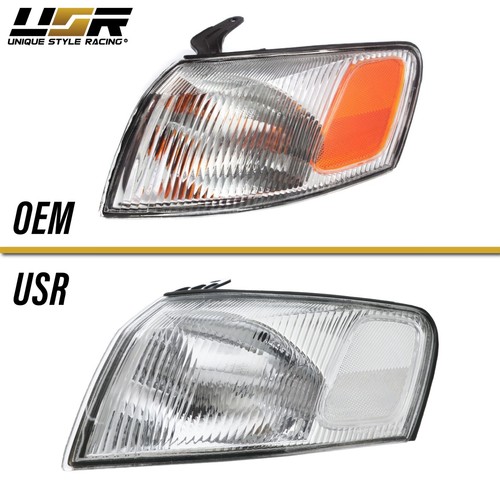 Front Clear Lens Turn Signal Light Set Left + Right For 1997-1999 Toyota Camry - Picture 5 of 14