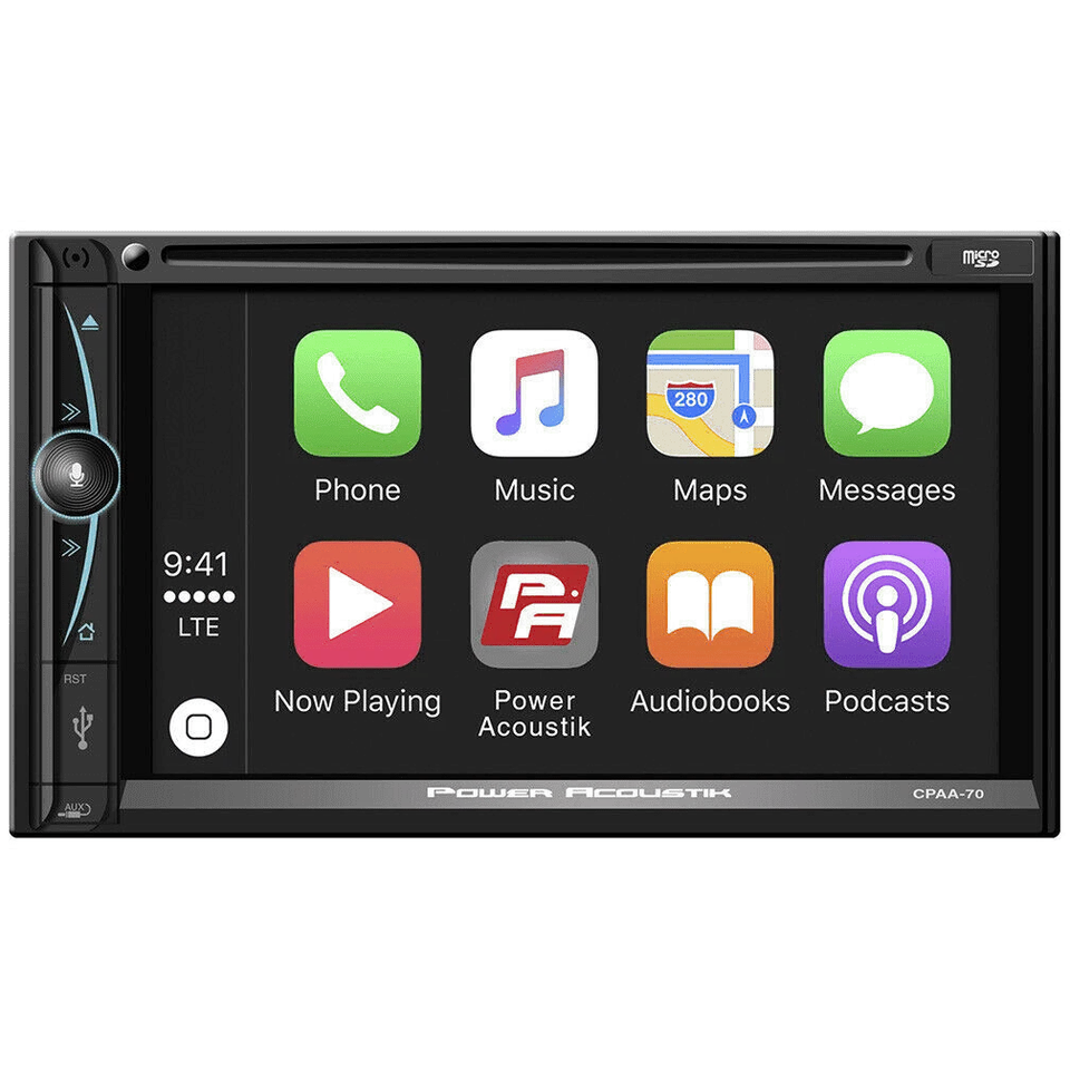 7" Apple CarPlay + Bluetooth Car Stereo Dash Kit for 2003-06 Chevrolet Silverado - Image 2 of 4