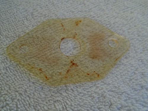 (1) VINTAGE ZICKOS CAMCO PLASTIC GASKET DISSAPEARING SPUR & TOM MOUNT PLATES-VG! - Picture 4 of 4