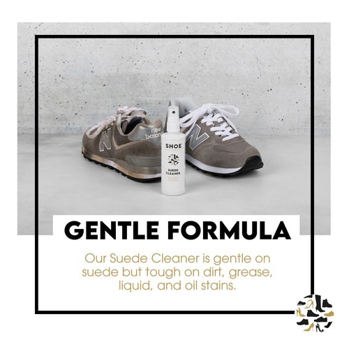 Suede Shoe Cleaner Kit | Brush, Clean & Protect Suede | Shoes Trainers & Boots - Picture 4 of 6