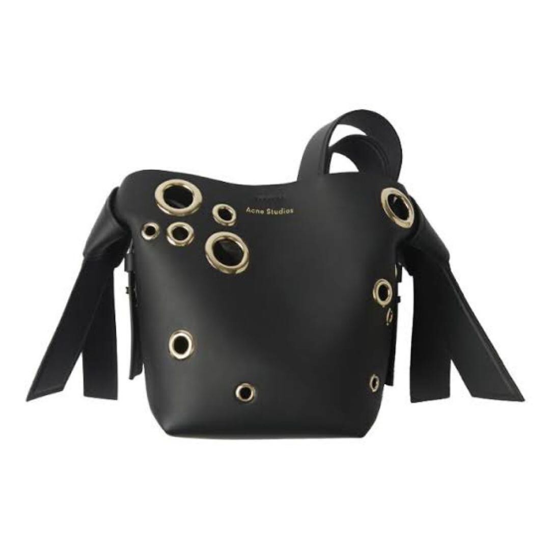 Acne Studios Musubi Mini Eyelet Sue Bag Shoulder Bag Black Rare | eBay