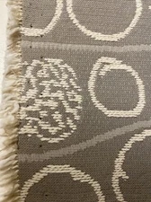 Abstract Circles Weave fabric by the yard 35”x55”