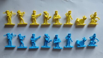 Kelloggs Rice Krispies Müsli Band Figuren Snap Crackle Pop 2 Komplettsätze 1988