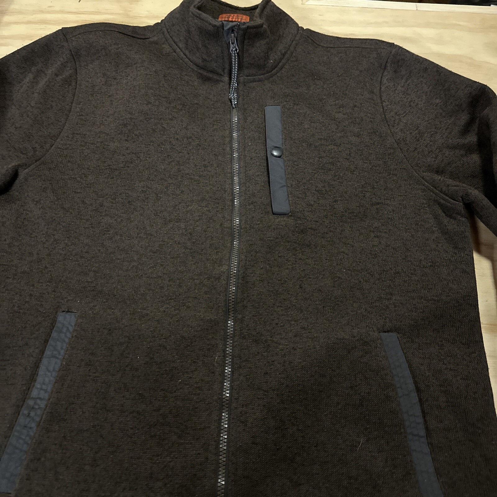 St. Johns Bay Performance Jacket Adult LargeGreen Windproof Water Resistant Coat