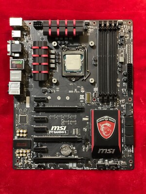 Intel I7-4690K  and MSI Z97 Gaming 5 Combo - Great for a Build