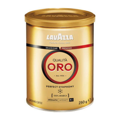 Lavazza Qualità Oro Tin gemahlen 250g
