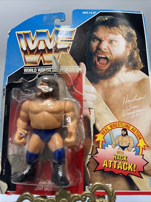 Hasbro WWF Hacksaw Jim Duggan Figure for sale online | eBay