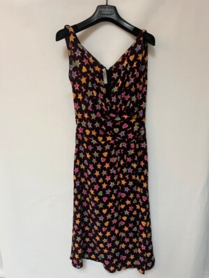 Prada Kleid Gr. 40 Seide Silk Dress Designer Summer Pop