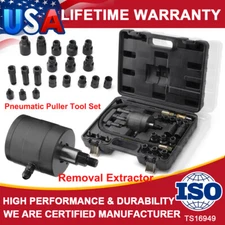 Professional Air Vibration Injector Removal Extractor Pneumatic Puller Tool Set