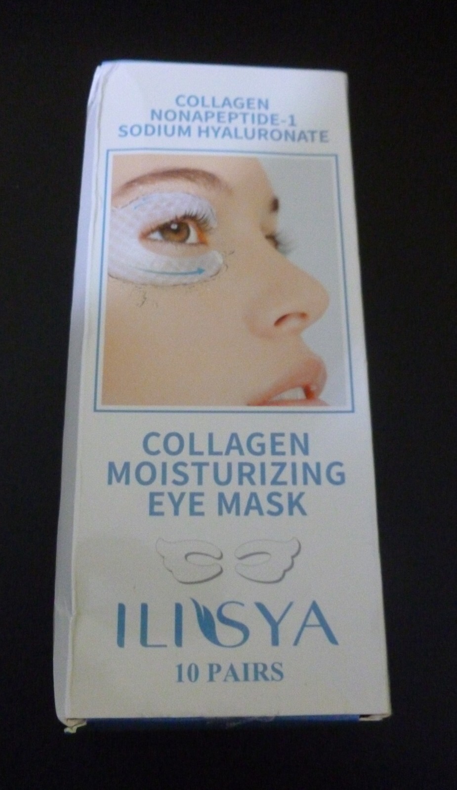 ILISYA Collagen Moisturizing Eye Mask 10 Pairs 3.5oz Hydrating Anti-Aging Treatment-image