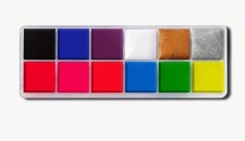 12 Colors UV Luminous Face Body Paint Makeup