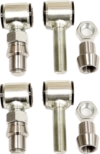 4 Pairs 4 Link Bar Rod End 2" Wide LH & RH 3/4" Thread Bushings 5/8 thru bolt - Bild 2 von 24