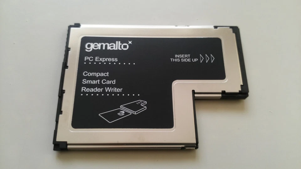 NEW Lenovo Gemalto 54mm ExpressCard Smart Card Writer Reader FRU 41N3043 RDF12 - Image 4 of 4