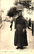 CORSE CORSICA - PORTEUSE D'EAU (à CORTE) - SECCHIA