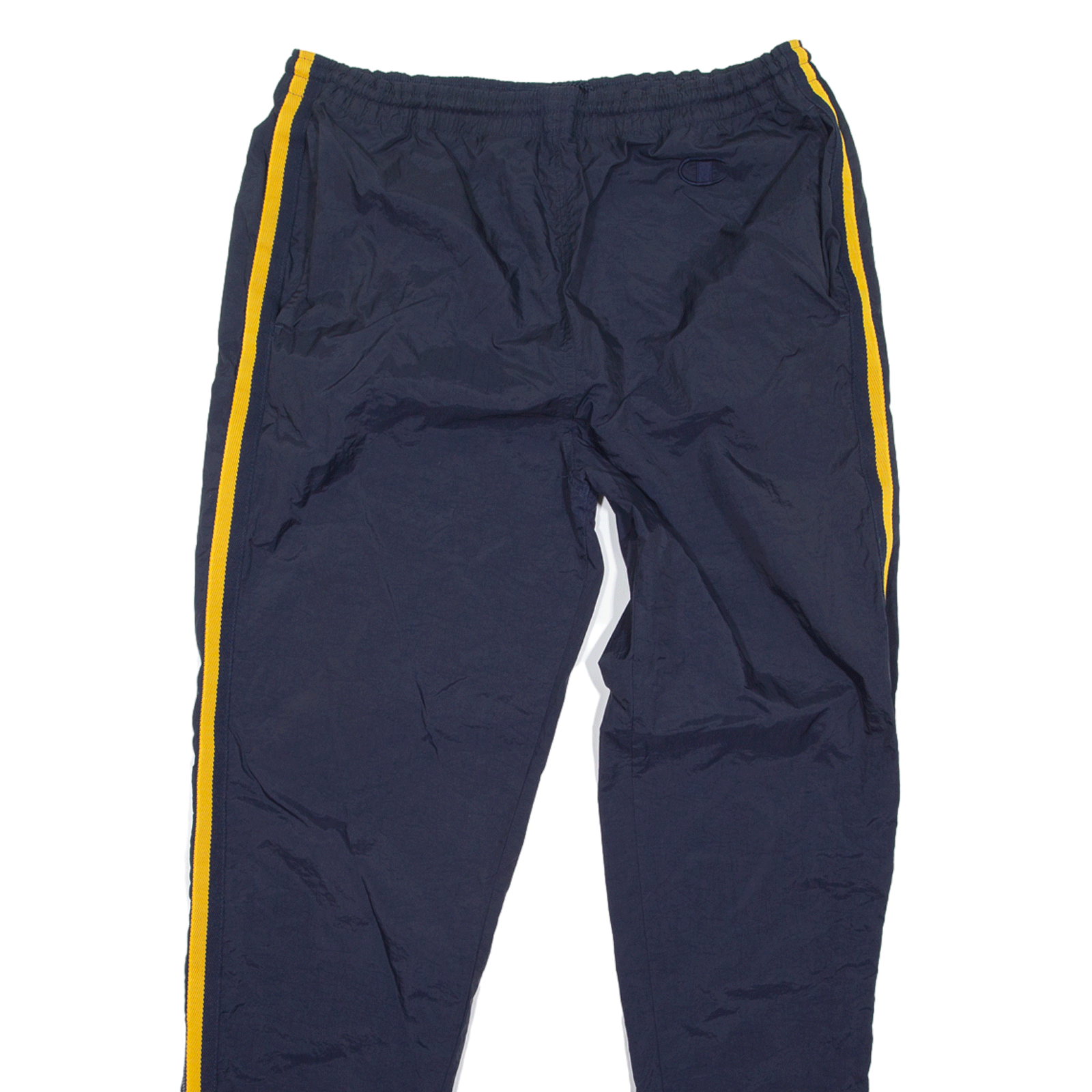 CHAMPION Track Pants Blue Nylon Tapered Mens L W34 L31 eBay